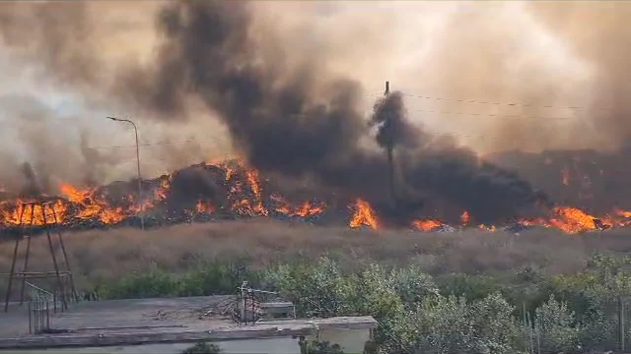 Zjarr masiv ne Vlore