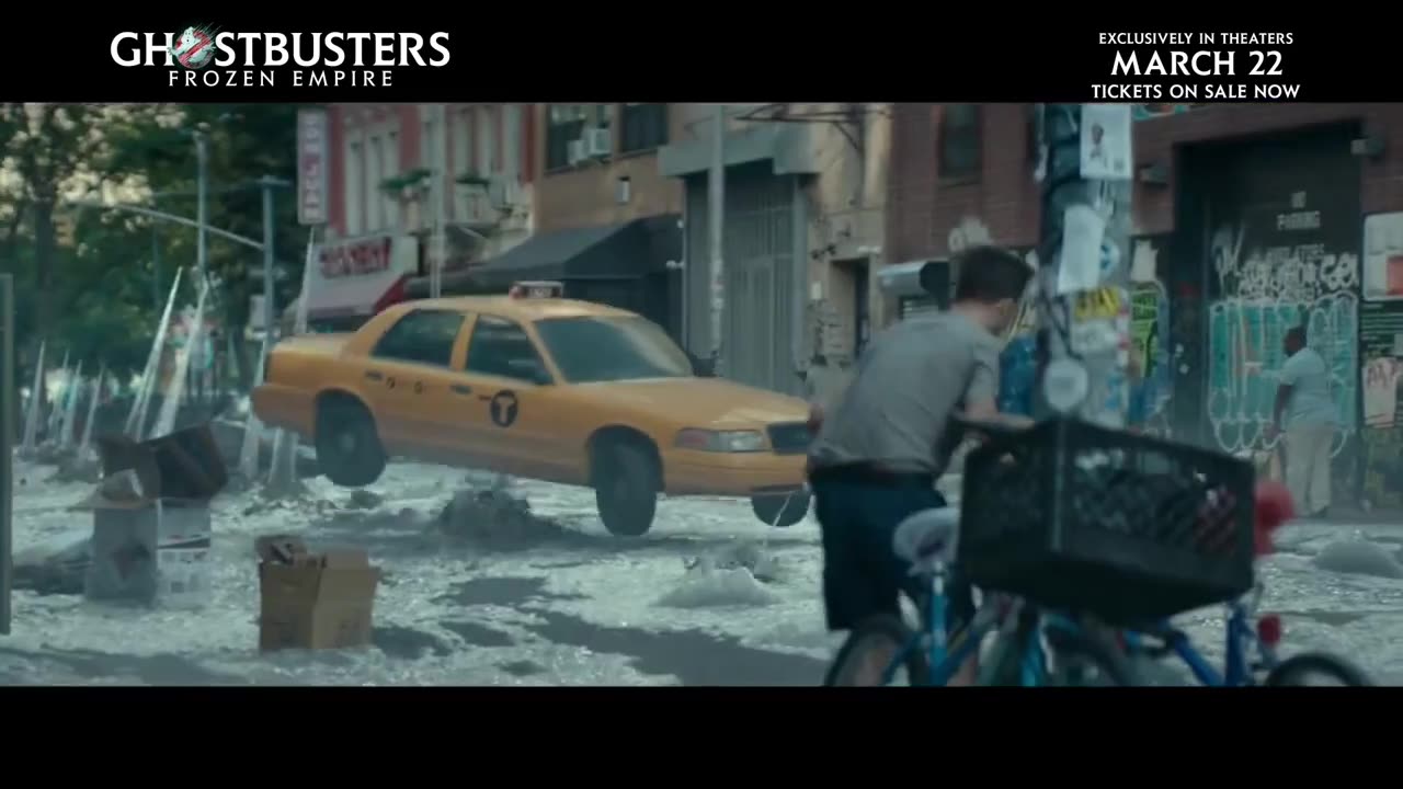 Ghostbusters: Frozen Empire - March 22 #ghostbusters #newyork #frozenempire #busterquest