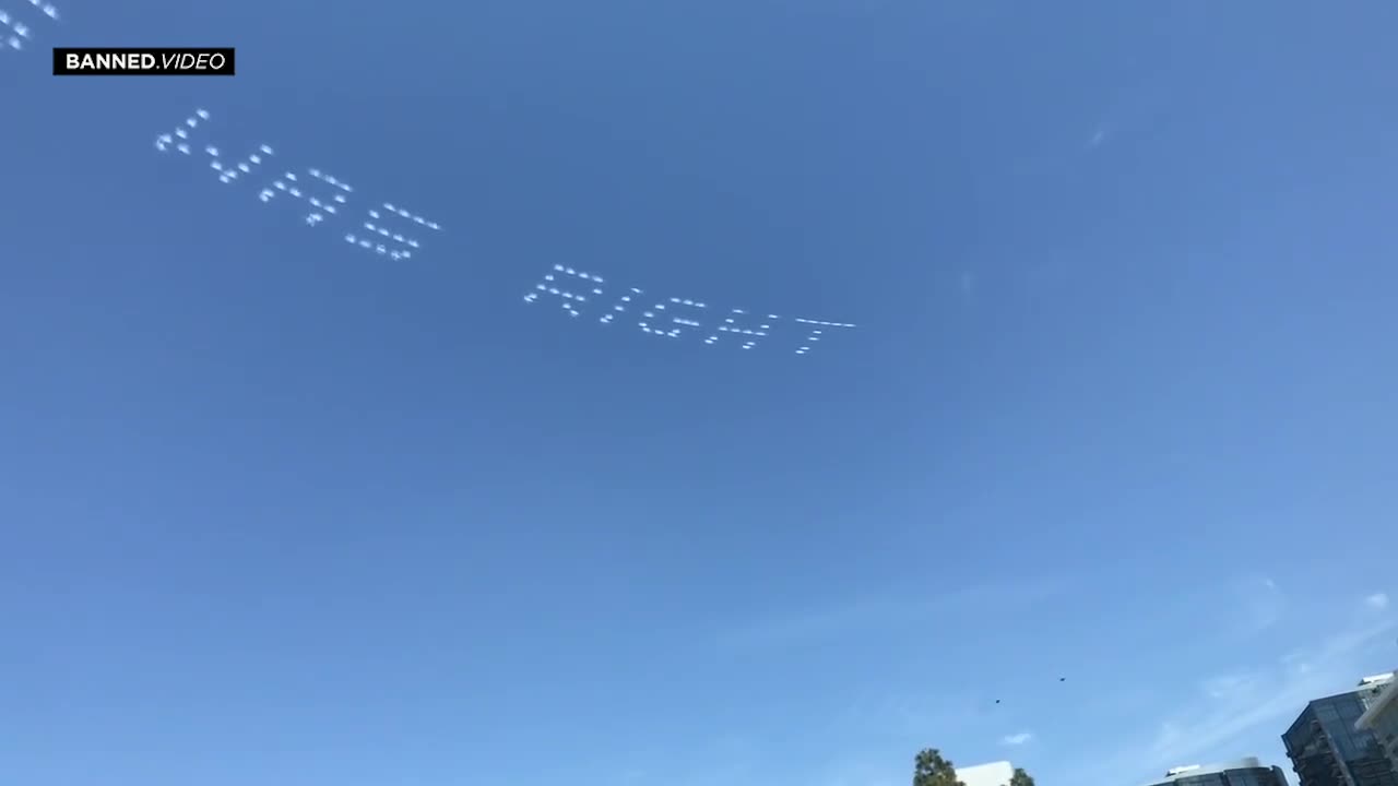 "Alex Jones Was Right" Fills The Los Angeles Sky