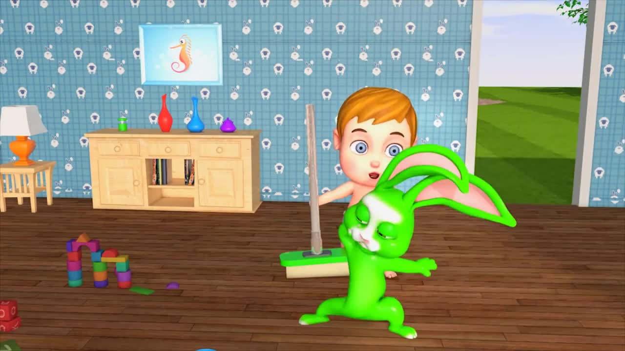 Baby Study and Go to School Childrens Nursery Rhymes & Baby Songs Happy Hippo