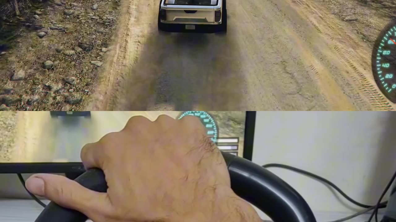 Off Road Driving Experience In GTA V Wtih Steering Wheel Part 2