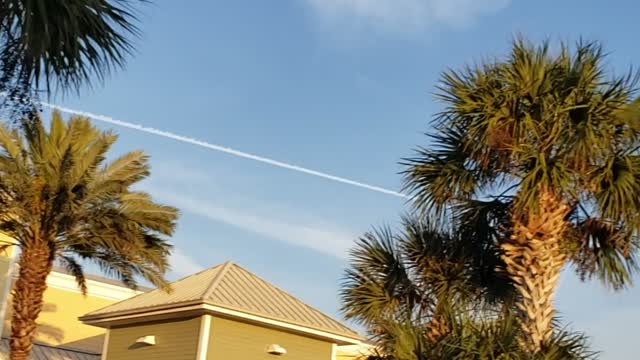 Teaching mom what chemtrails look like