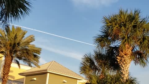 Teaching mom what chemtrails look like