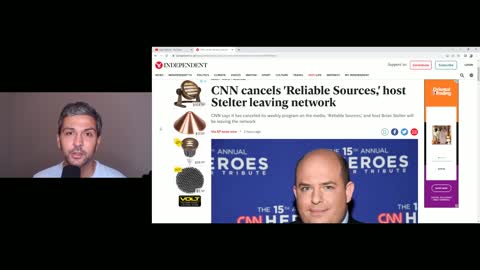 Brian Stelter Fired From CNN LMAO