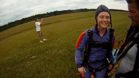 Skydiving on 18th Birthday