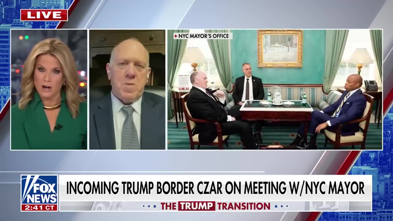 Tom Homan asks city leaders to work with him to take public safety threats out