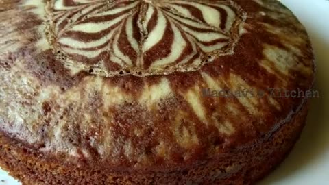 Chocolate marble cake |eggless chocolate cake |without ovan /butter/ cream/ beater/ condensed milk🤩