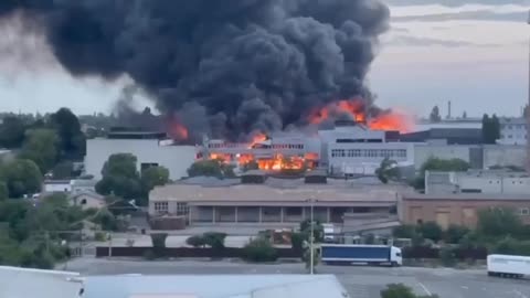 Russian strike on Odessa