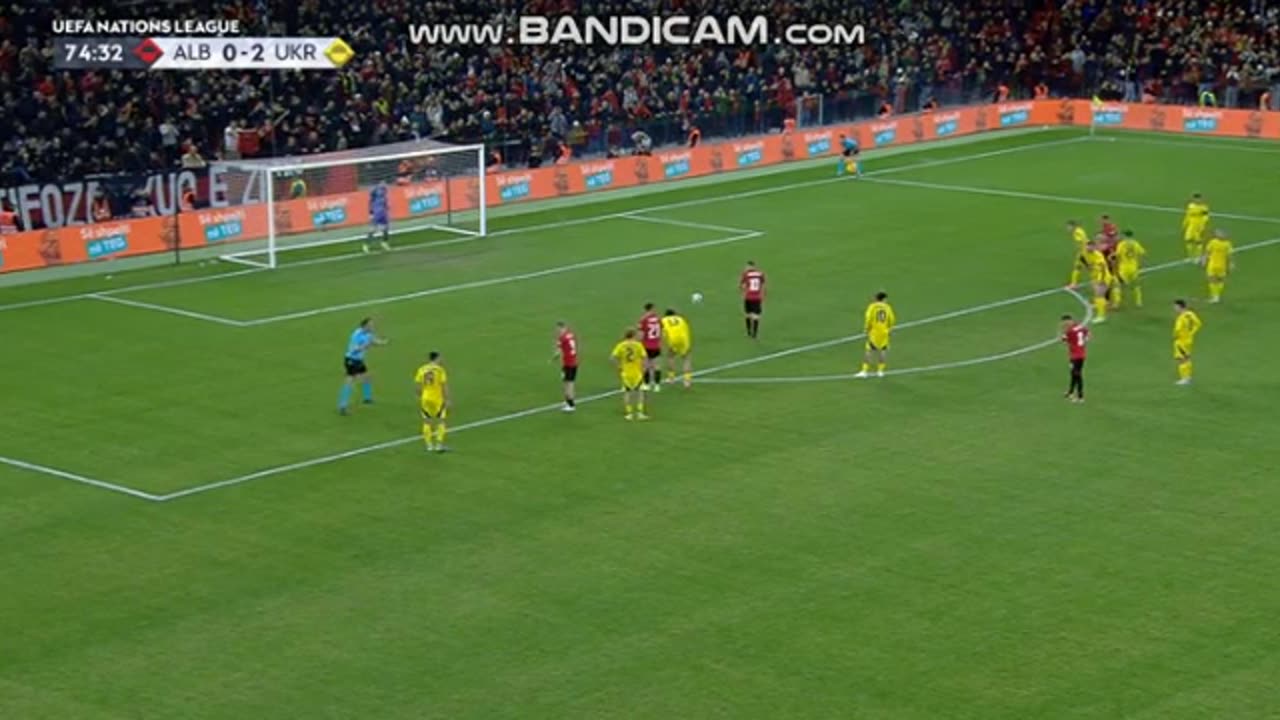 GOL BAJRAMI NGA PENALLTIA, FESTE NE STADIUM