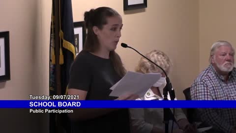 Heather Part 1 - Merrimack School Board Meeting