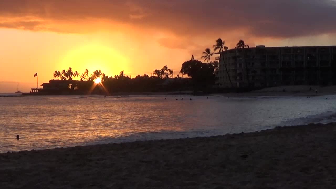 Wai'anae, HI — Makaha Beach Park - Sunset