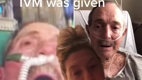 Woman's dad was NOT in good shape at the hospital then he received the MIRACLE IVERMECTIN