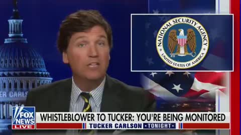 T.Carlson: Whistleblower Confirmed the NSA is Plotting to Leak Info