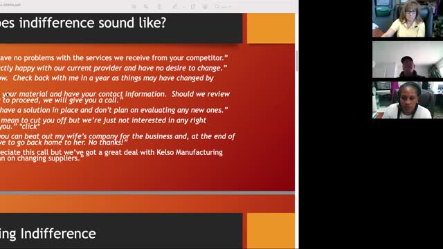 Dealing with Indifference