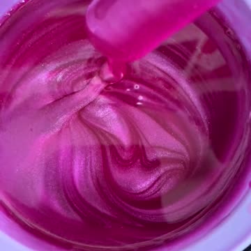 Melting Tickled Pink Premium Synthetic Hard Wax!
