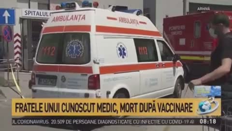 Fratele cunoscutului medic, Letiția Barbu, mort imediat după vaccinare