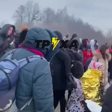 Refugees at the Polish Border