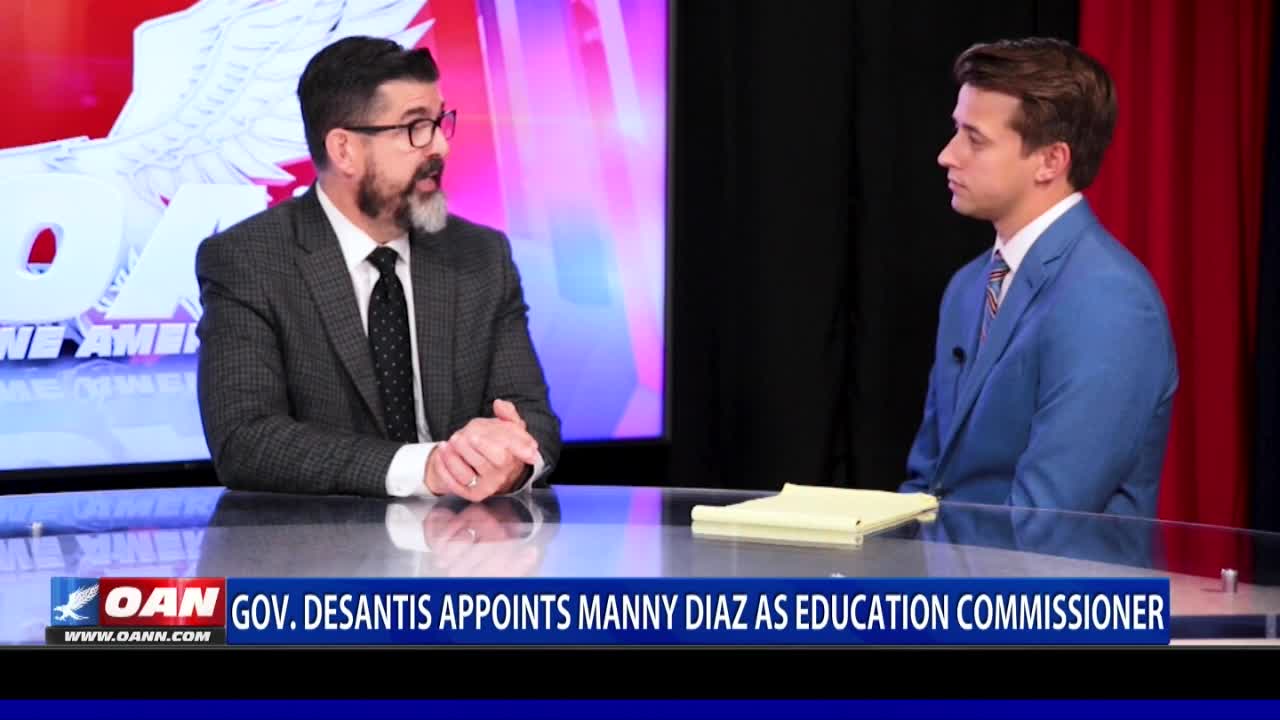 Fla. Gov. DeSantis appoints Manny Diaz as Education Commissioner