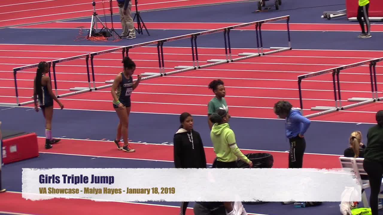 20190118 VA Showcase - Girls Triple Jump