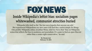 Maxim Lott, Executive Producer, Stossel TV - Wikipedia has strong socialist, marxist leanings