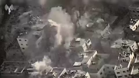 Another video of IDF strikes on Hamas targets.