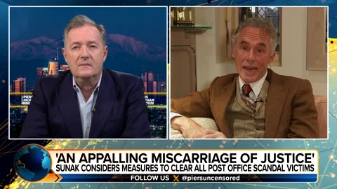 Piers Morgan vs Jordan Peterson On Israel-Hamas War, US and UK Elections And Golden Globes