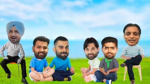 Funny video 😂😆 virat hardik babar rizwan Rohit fantastic video