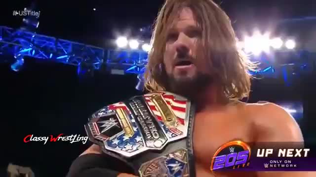 Full MatchHighLights AJ Styles and Kevin Owens WWE Smackdown 22 August 2017_360p