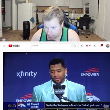 I Think Russell Wilson is Highly Overpaid for His Current Level of Skill and is a Complete Tool