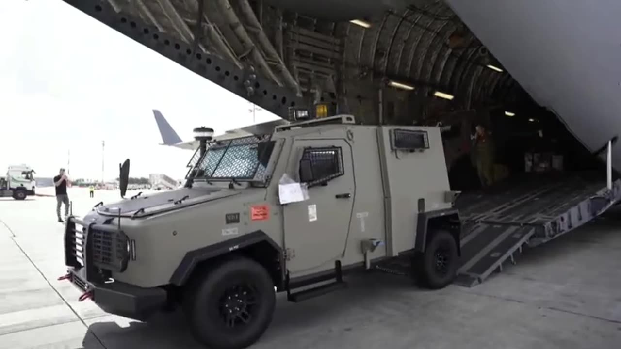 US sent MDT David armored vehicles to Israel