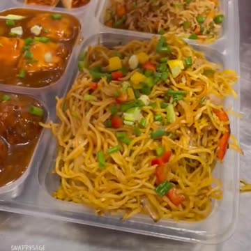 delicious chinese platter