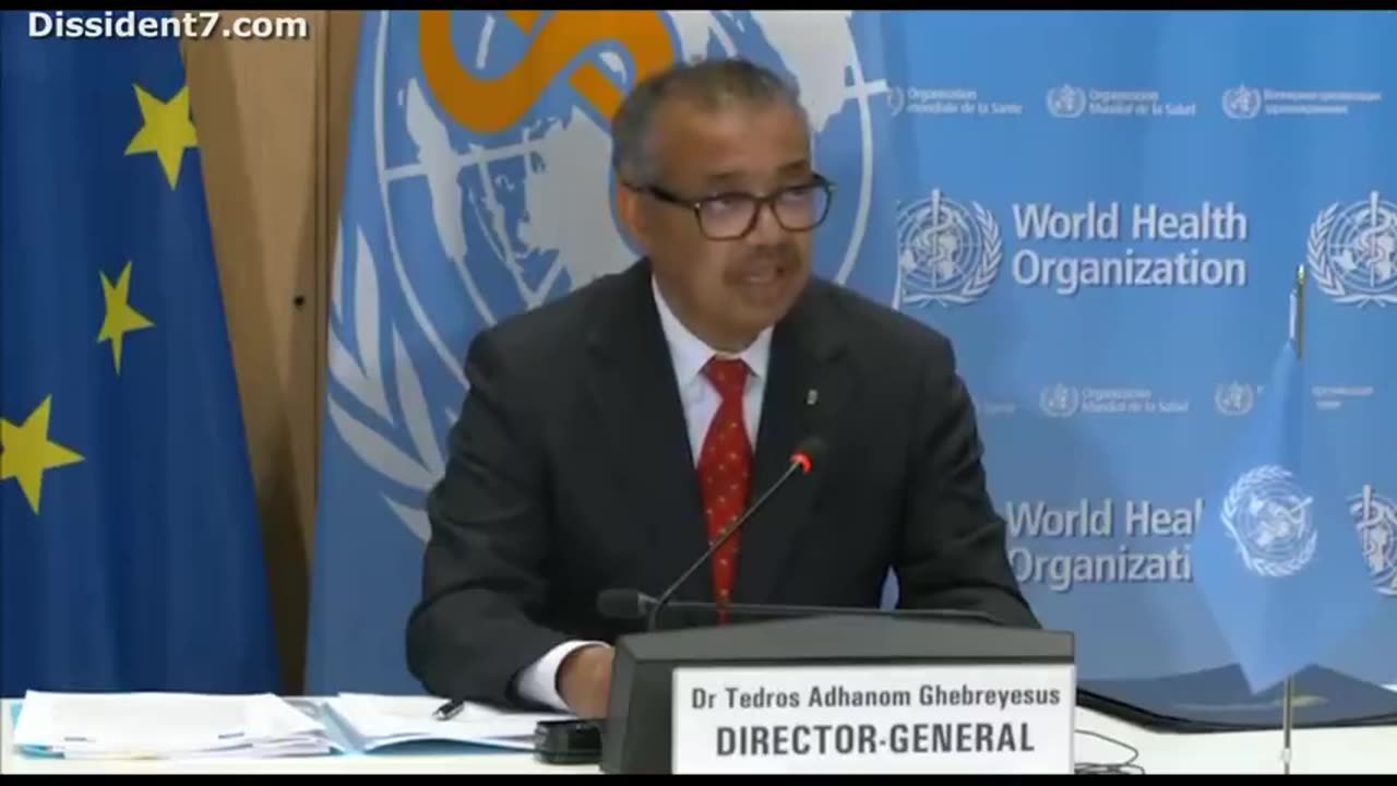 Tedros Is all For Digital ID's for Fake Pandemics, Green Passes and CBDC's Nearly Here