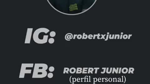 ROBERT JUNIOR: NOS CANSAMOS DE SU DICTADURA...
