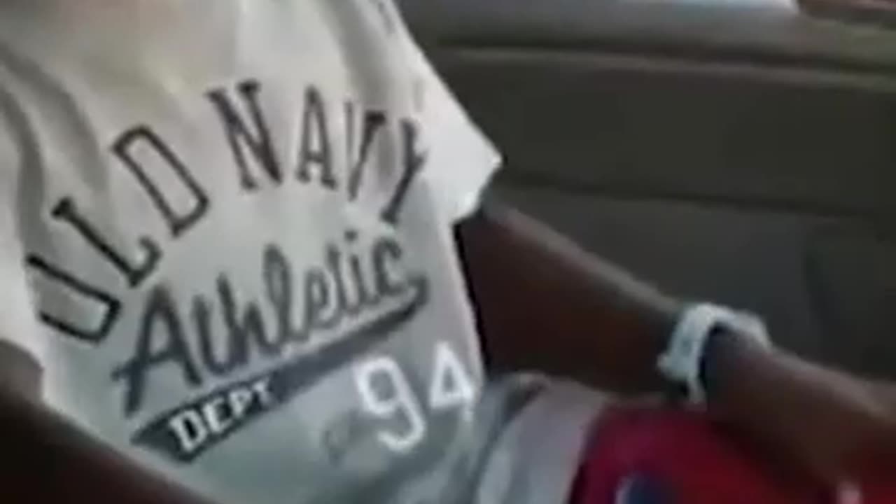 Black Funny Kid Laughing In Car Vine