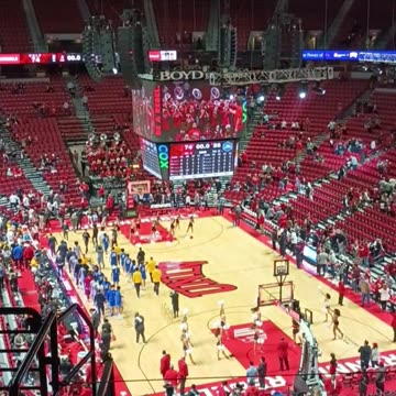 Visiting the Thomas and Mack Center in Las Vegas for some College Hoop!