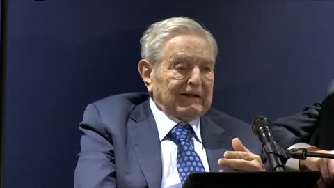 Soros speaking in Davos today takes aim at Hungarian Prime Minister Viktor Orbán