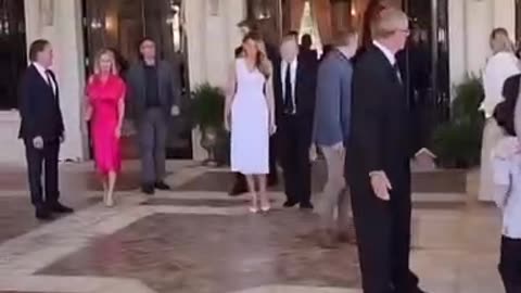 Melania Trump looking like Angel