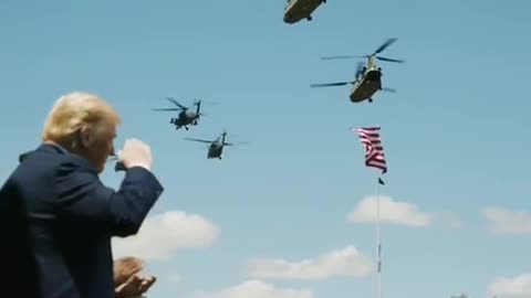 President Trump on our amazing Military "American Freedom Will Never Ever Die"