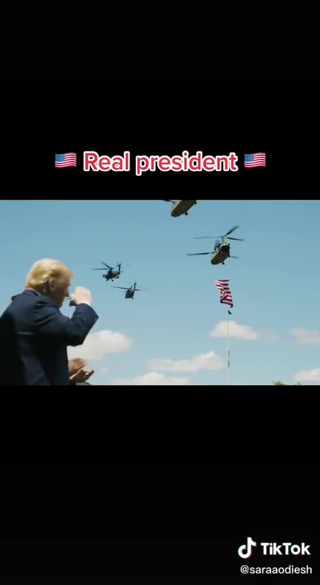President Trump on our amazing Military "American Freedom Will Never Ever Die"