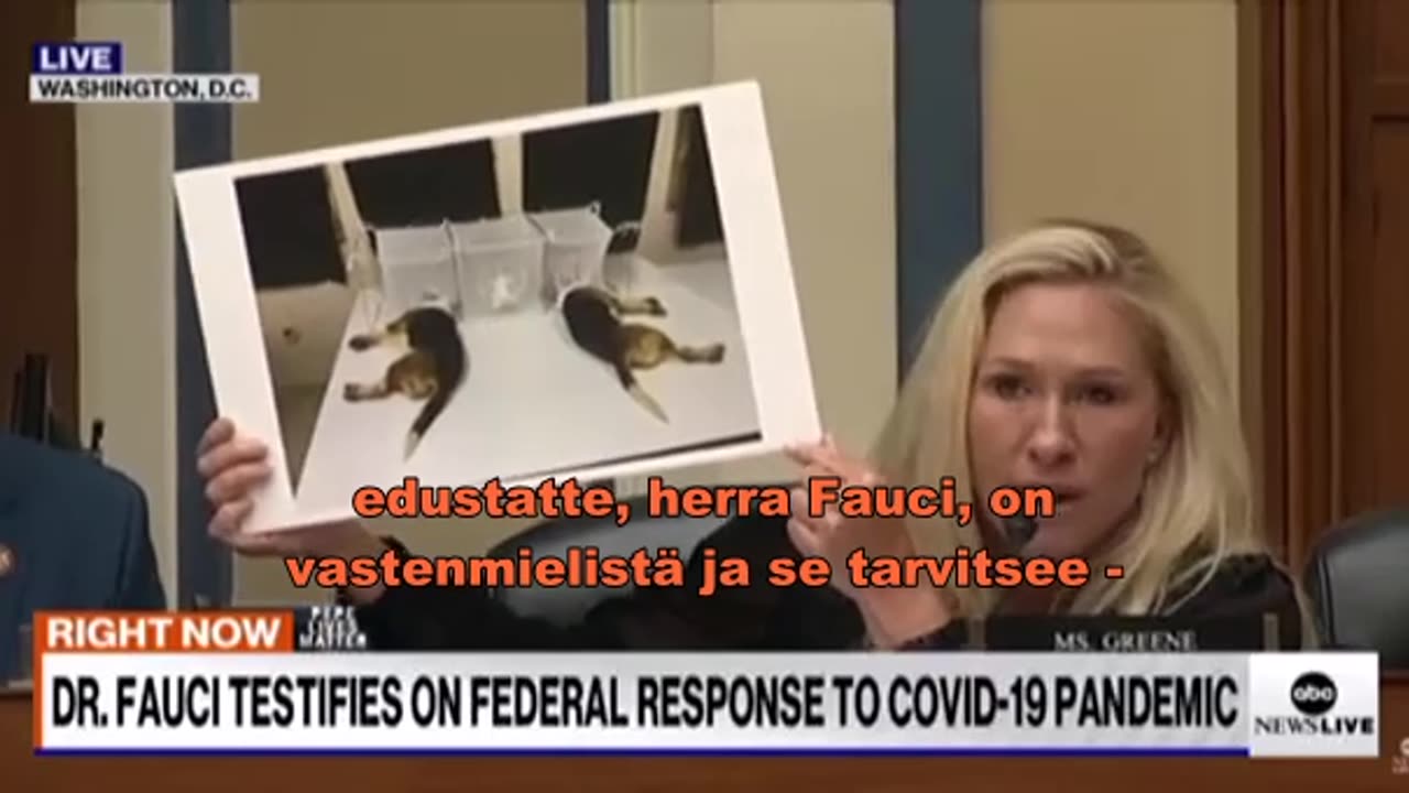 M-T-Greene kuulustelee Faucia