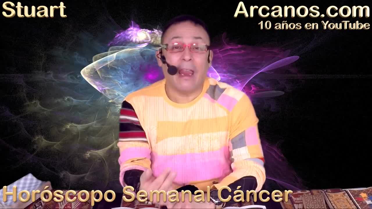 CANCER ENERO 2018-04-21 al 27 Ene 2018-Amor Solteros Parejas Dinero Trabajo-ARCANOS.COM