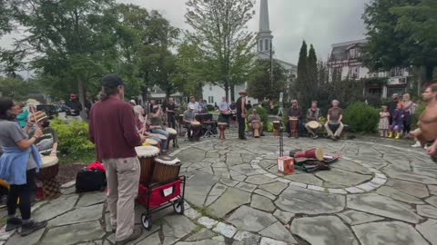 Woodstock NY Drum Circle