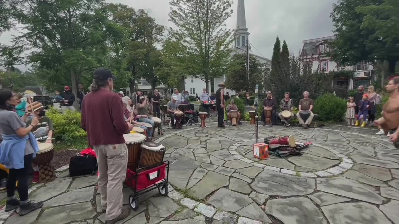 Woodstock NY Drum Circle