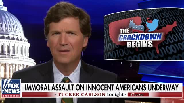 Tucker: Corporations colluding with Democrats to silence Americans