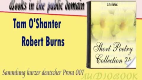 Tam O'Shanter Robert Burns Audiobook