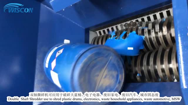 Plasic Tote Shredder - IBC Recycling