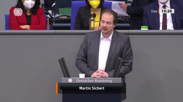 Martin Sichert Rede vom 17.03.2022 - Impfpflicht gegen SARS-CoV-2