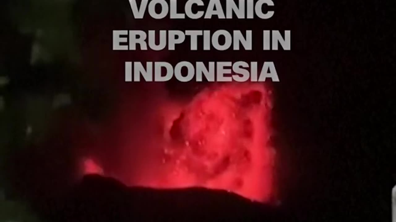 Indonesian Volcanic Eruption