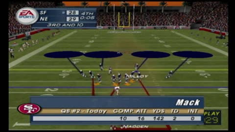 Madden NFL 2003 Franchise Mode Year 5 Super Bowl 49ers Vs Patriots