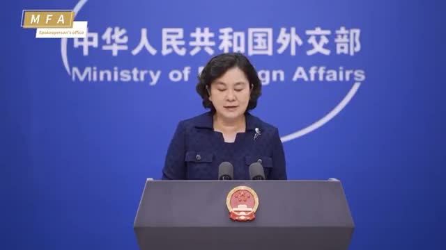 Ministry of Foreign Affairs of People's Pepublic of China on twitter: